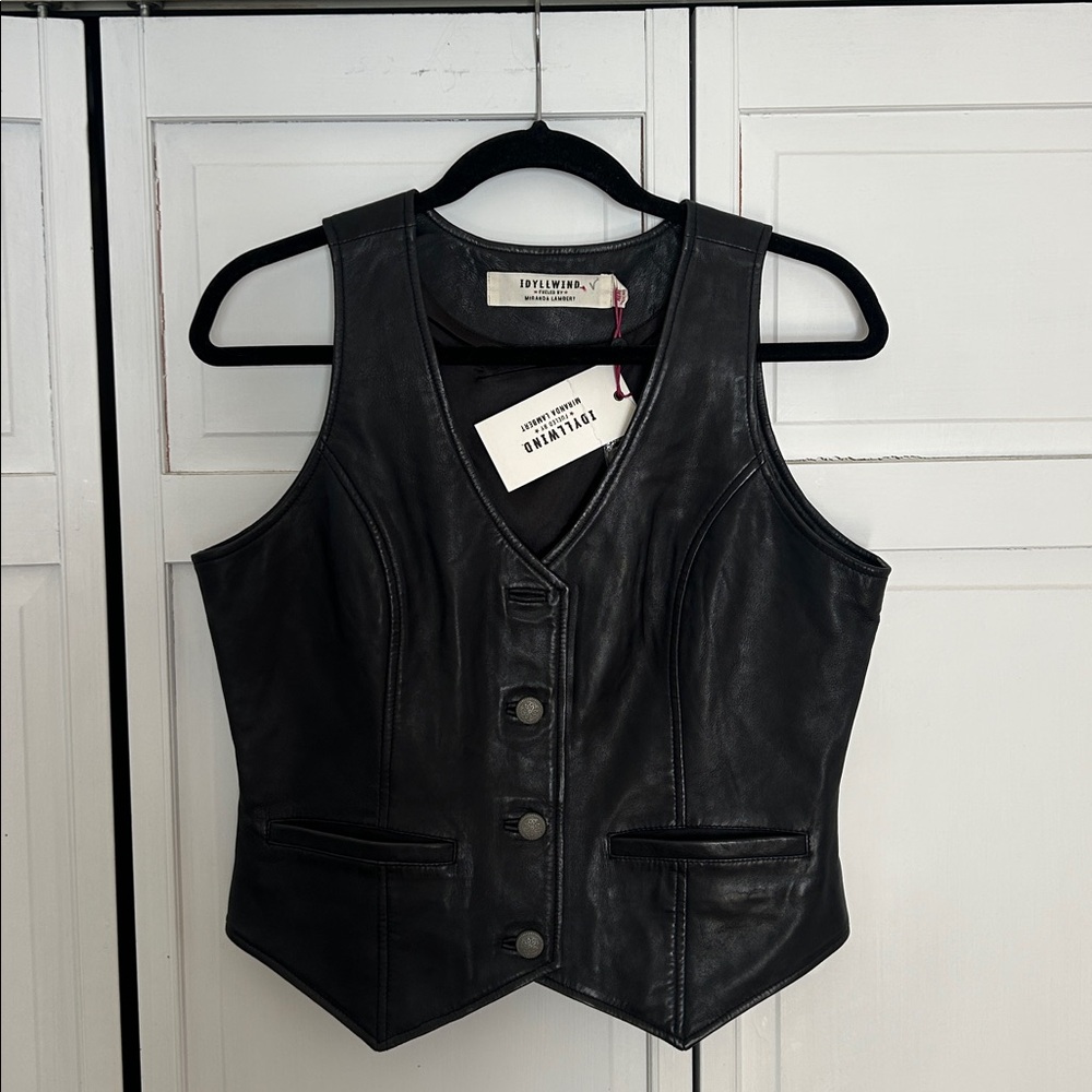 Idyllwind Leather Vest - Miranda Lambert